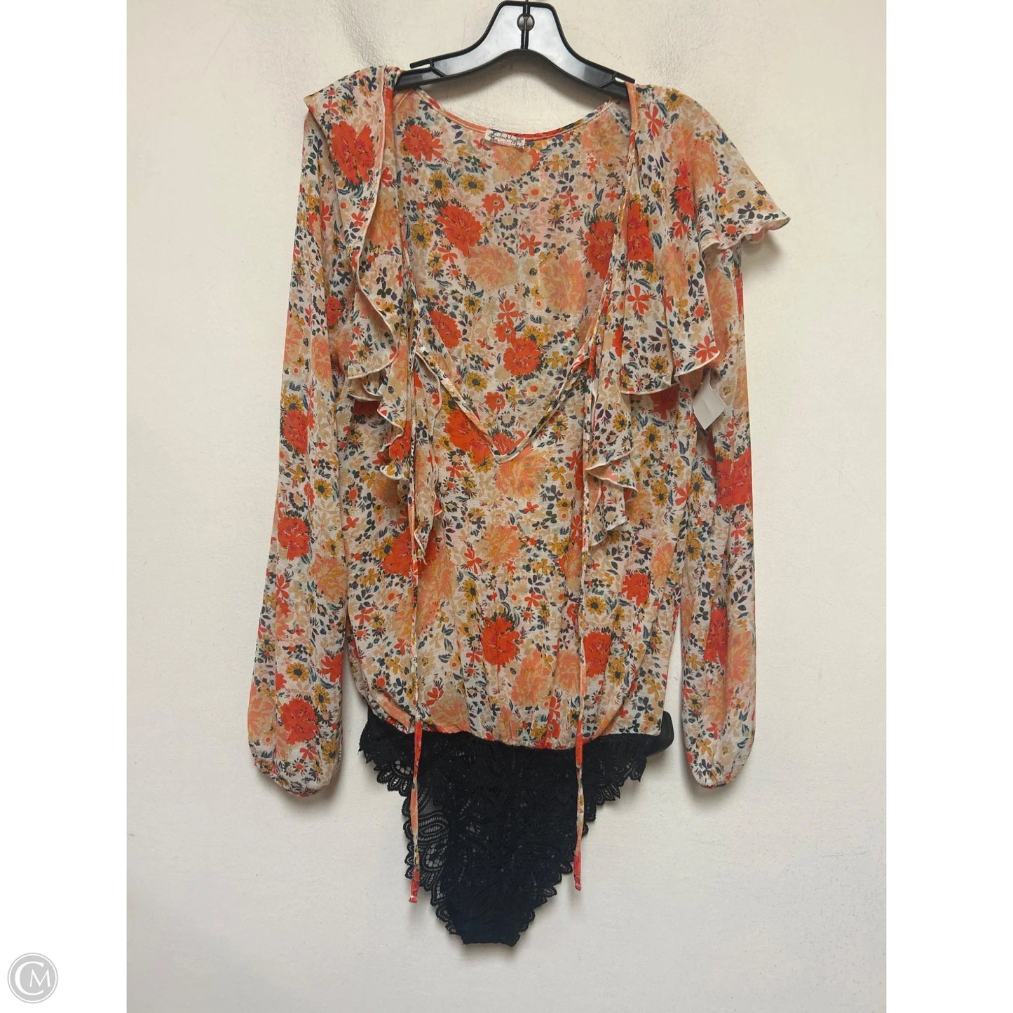 Bodysuit By Free People In Multi-colored, Size: M