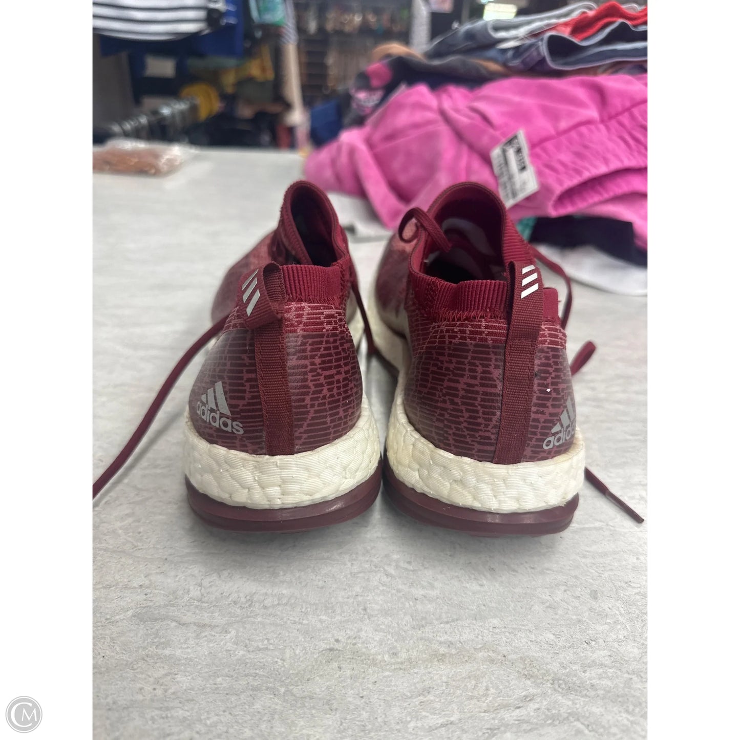 Shoes Sneakers By Adidas In Red, Size: 9