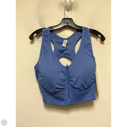 Athletic Bra By Yogalicious In Blue, Size: 2x