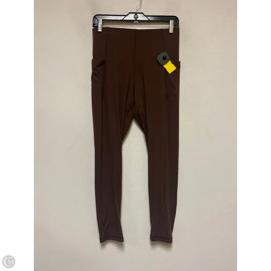 Athletic Leggings By Aerie In Brown, Size: L