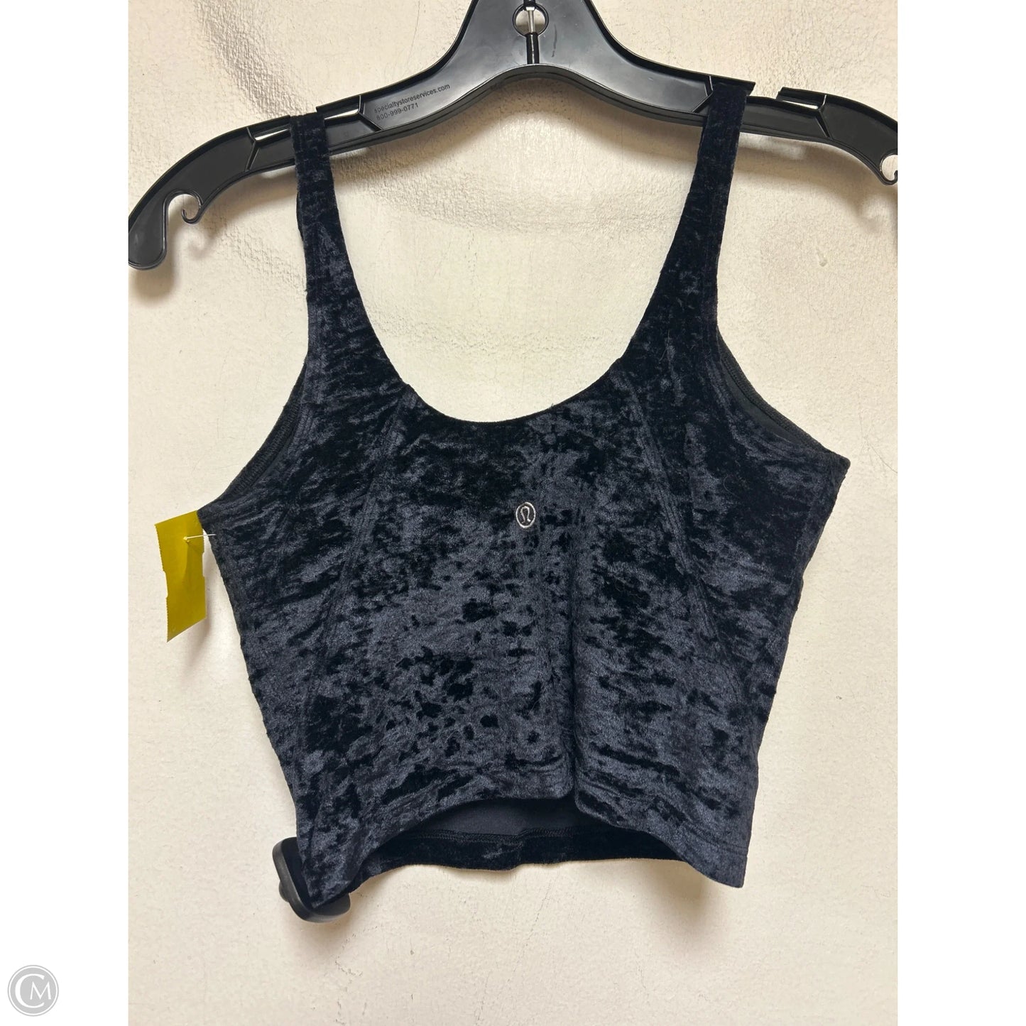 Athletic Bra By Lululemon In Black, Size: Xs