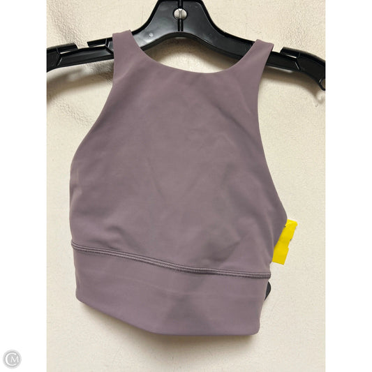 Athletic Bra By Lululemon In Purple, Size: Xs