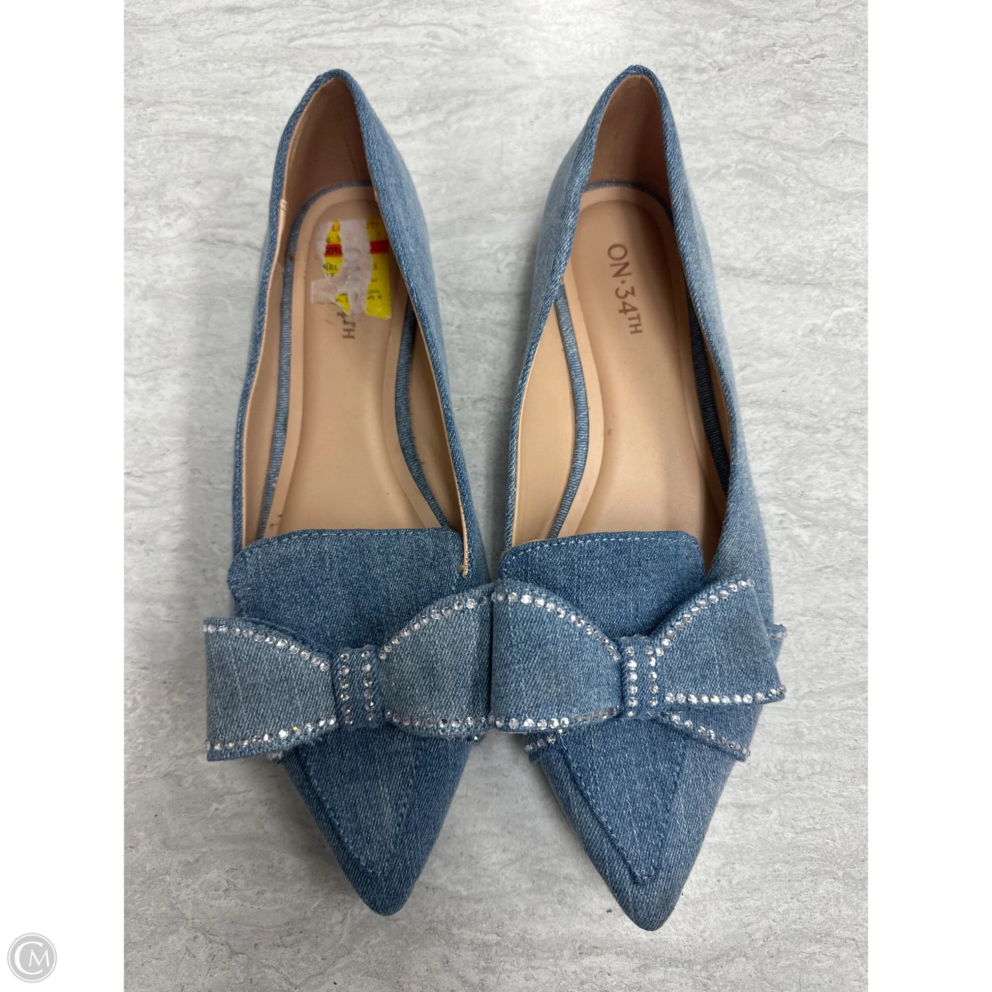 Shoes Flats By On 34th In Blue, Size: 7