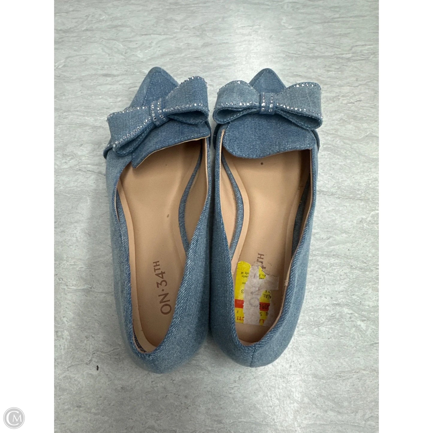 Shoes Flats By On 34th In Blue, Size: 7