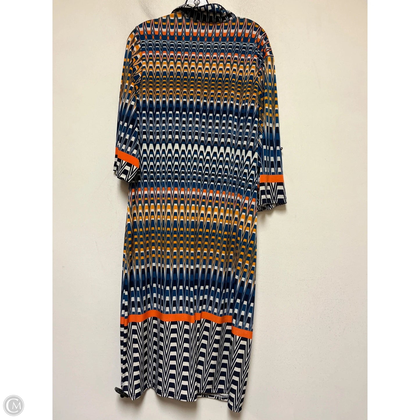 Dress Casual Maxi By Mlle Gabrielle In Multi-colored, Size: 3x