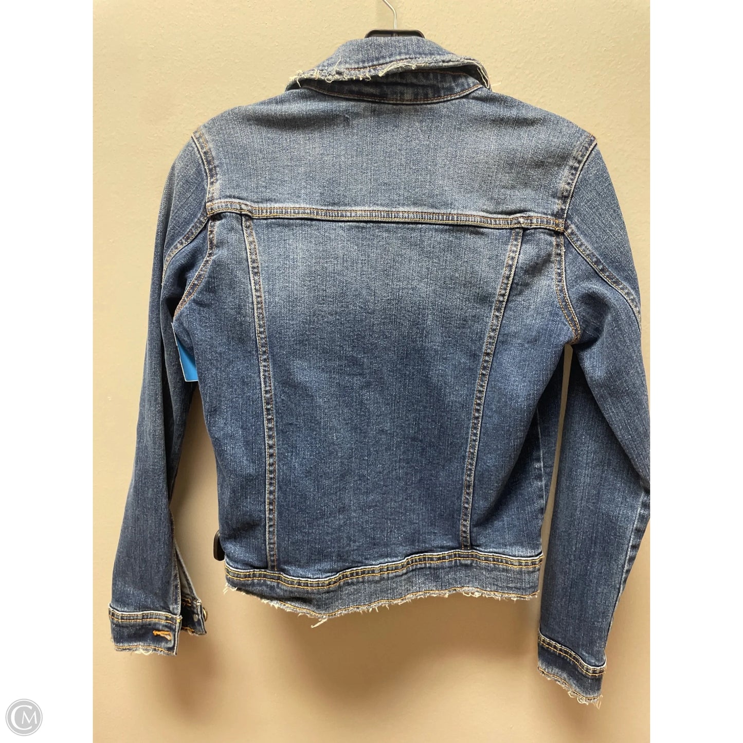 Jacket Denim By Zara In Blue Denim, Size: S