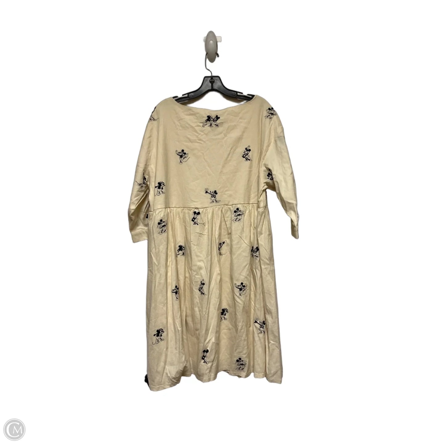 Dress Casual Short By Disney Store In Black & Cream, Size: Xl