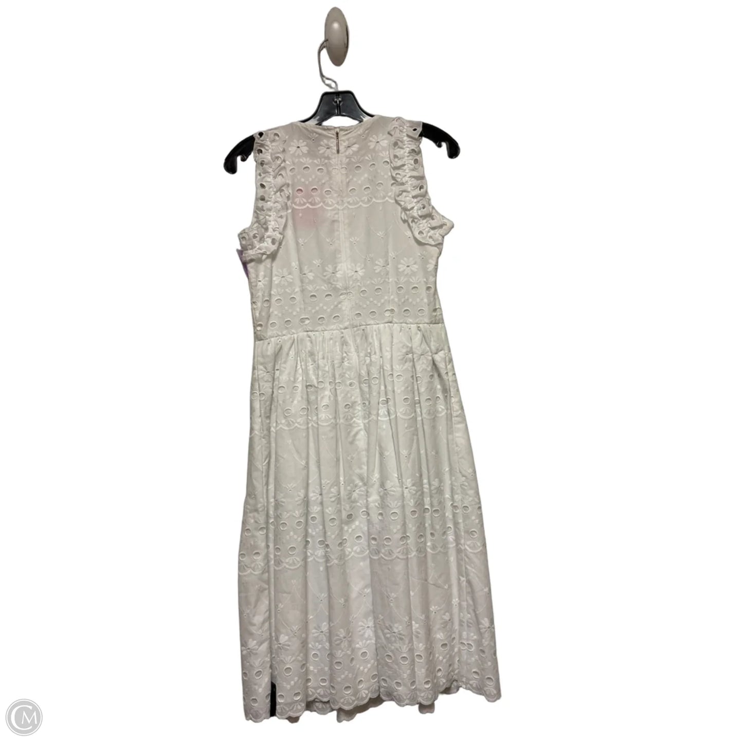 Dress Designer By Kate Spade In White, Size: Xs