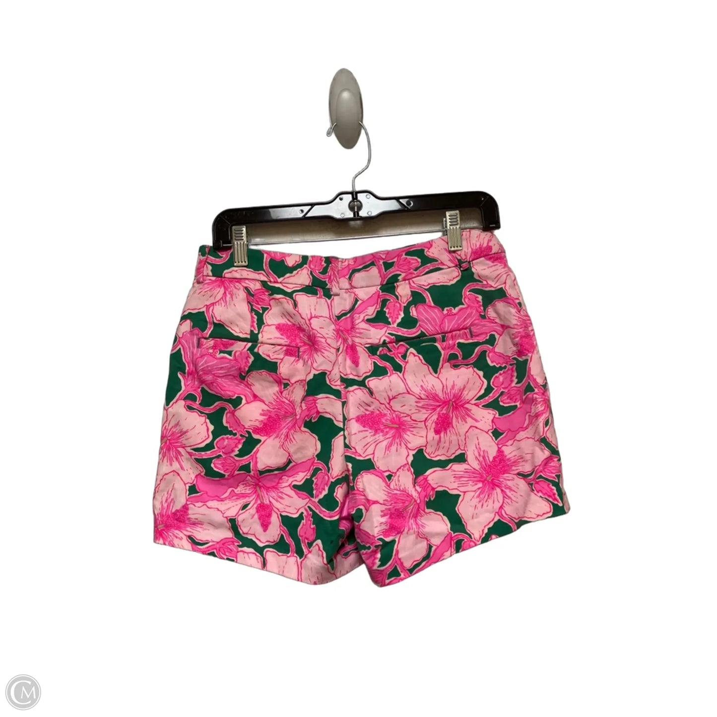 Shorts Designer By Lilly Pulitzer In Green & Pink, Size: 6