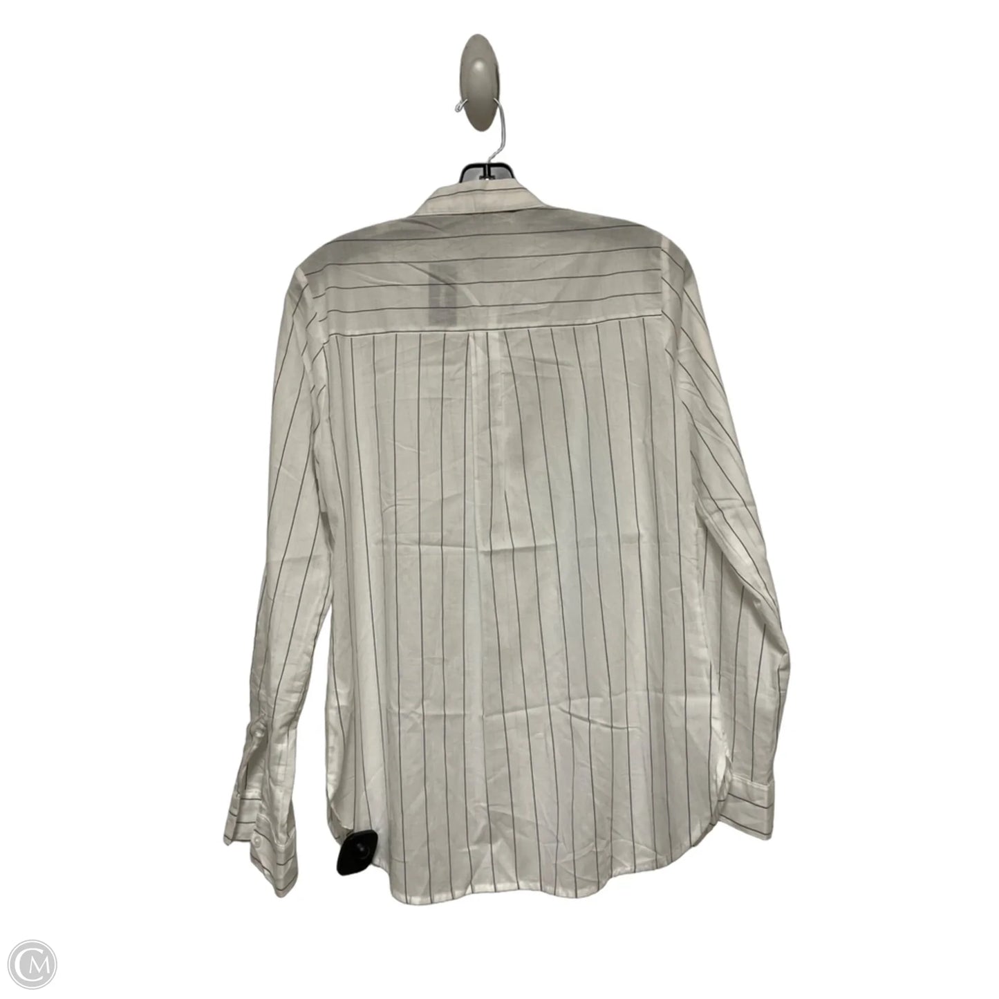 Top Long Sleeve By Express In Striped Pattern, Size: S