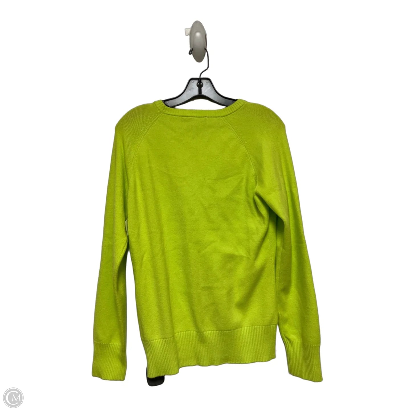 Sweater By French Connection In Chartreuse, Size: L