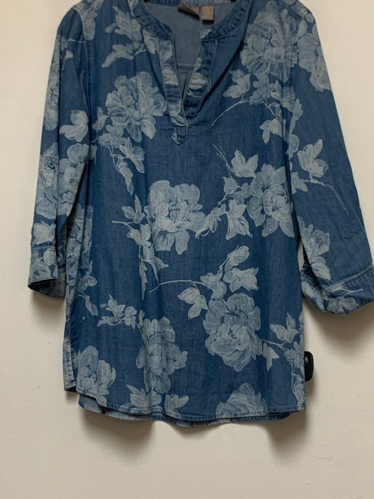 Top Short Sleeve By Chicos  Size: M