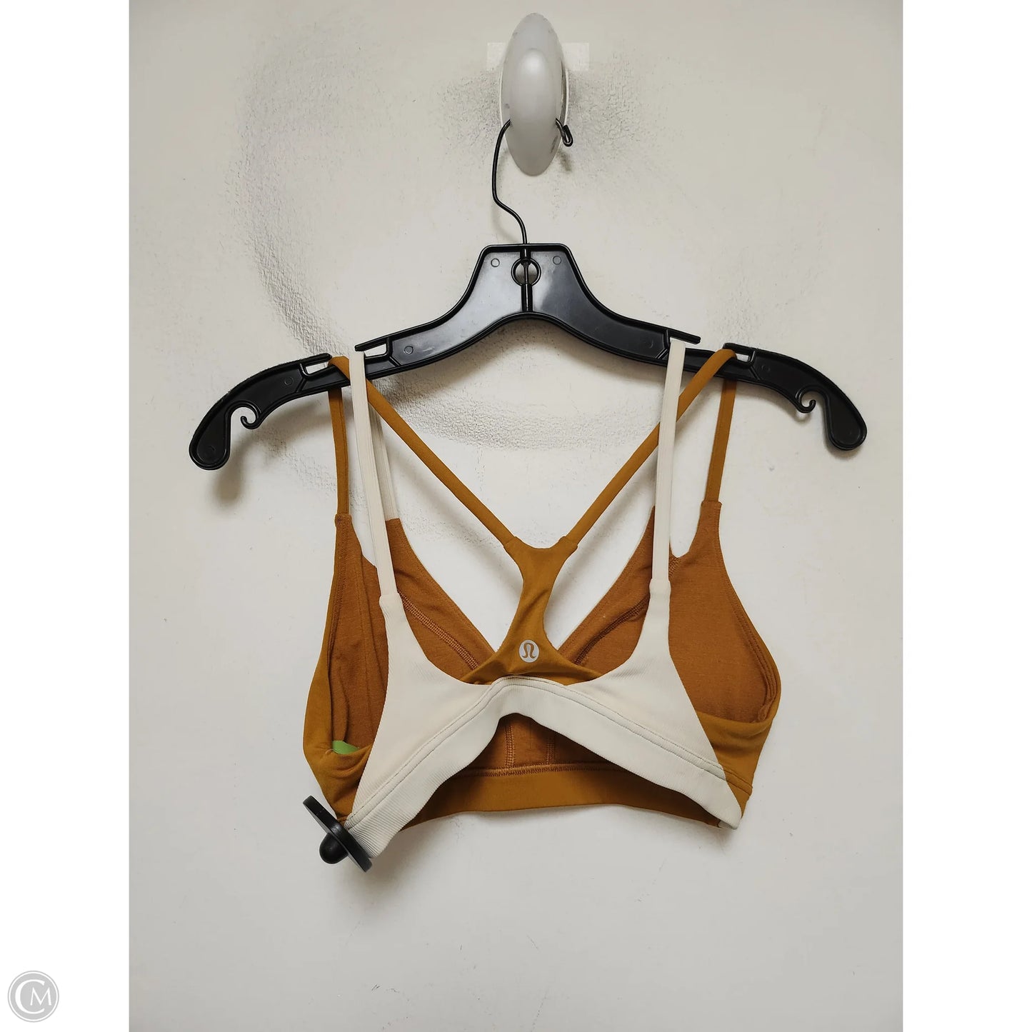 Athletic Bra By Lululemon In Yellow, Size: 4
