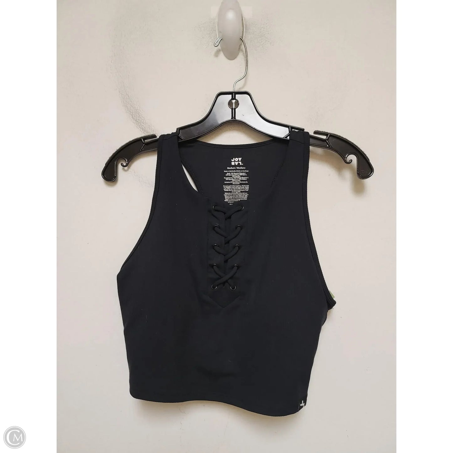 Athletic Bra By Joy Lab In Black, Size: M