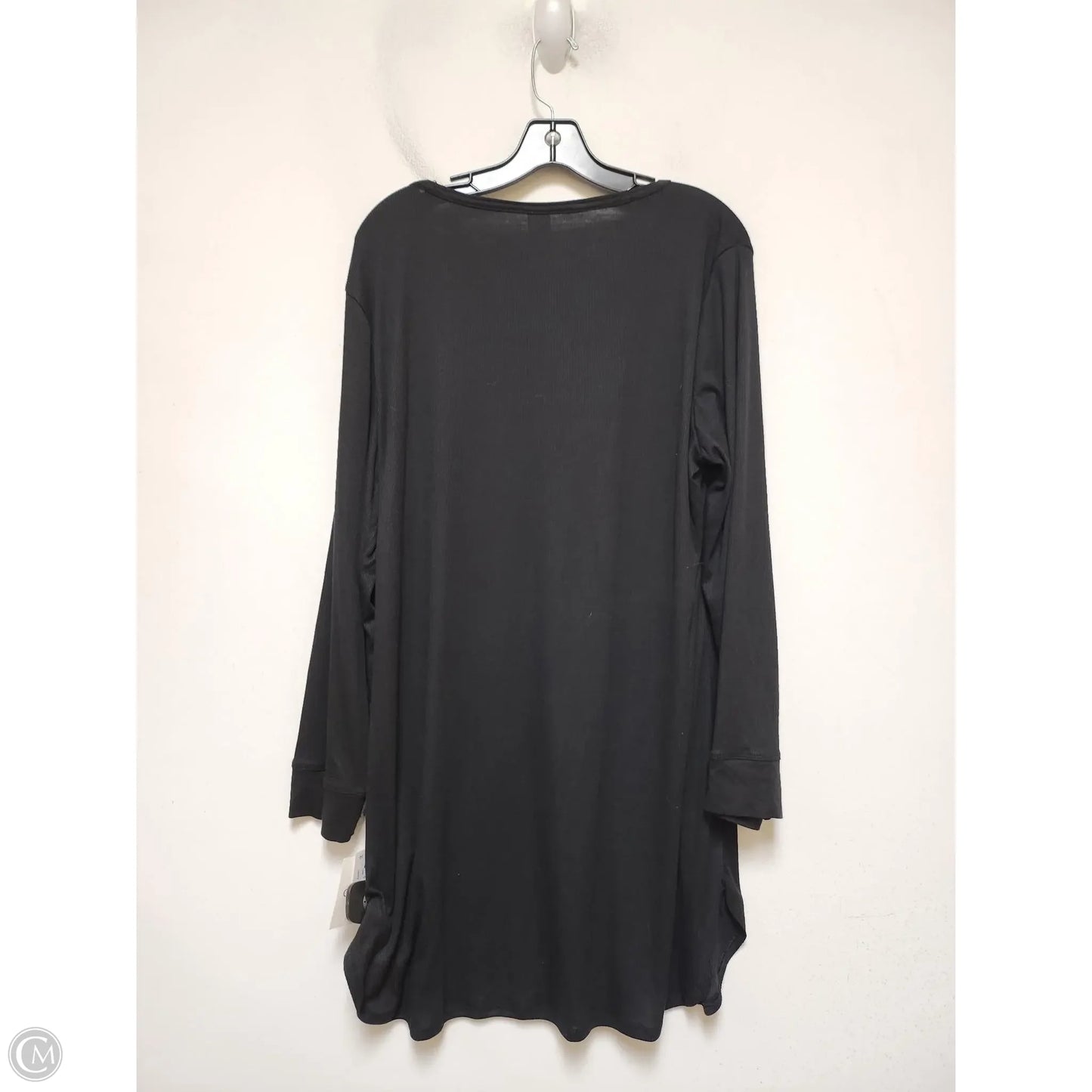 Nightshirt By Calvin Klein In Black, Size: Xl
