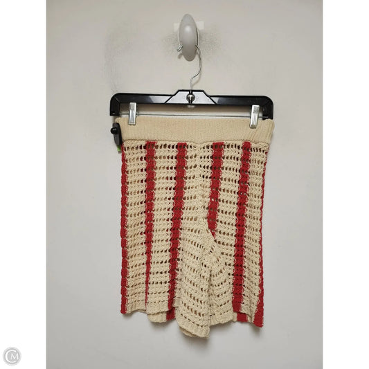 Shorts By Zara In Red & Tan, Size: 6