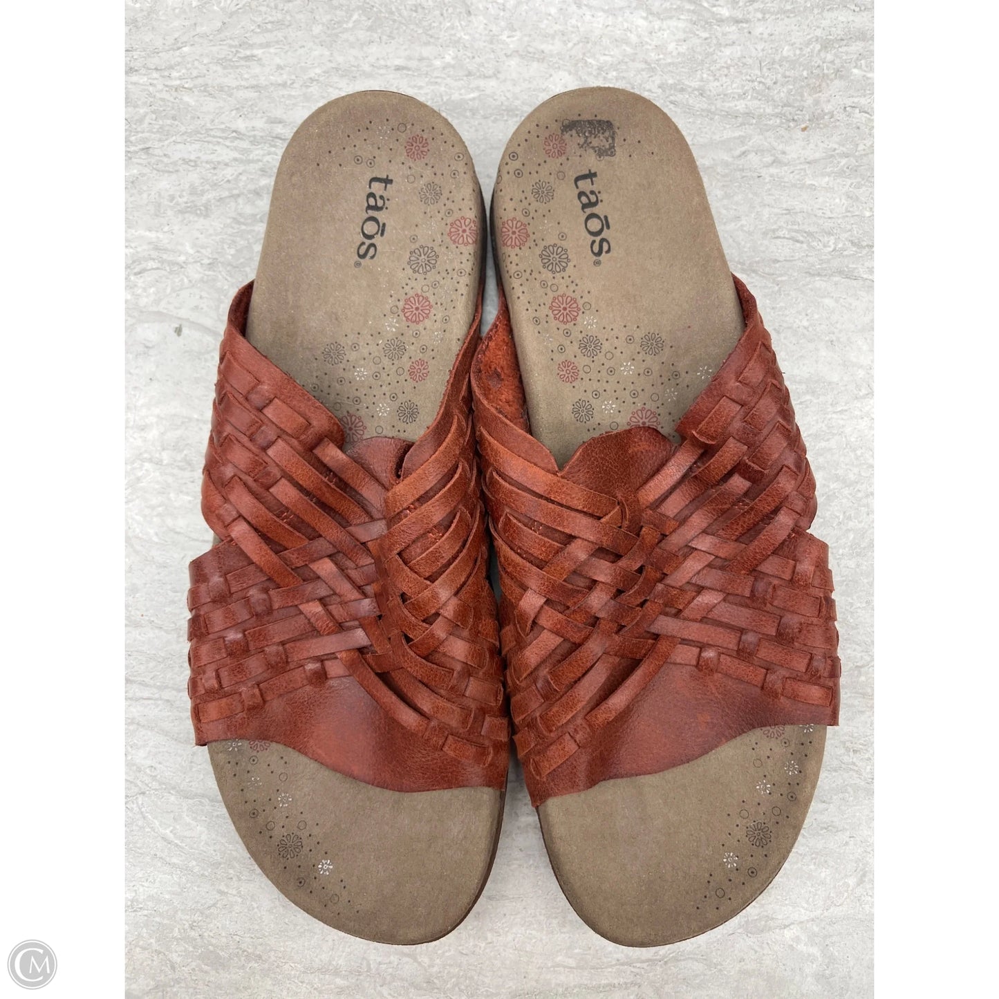Sandals Flats By Taos In Brown, Size: 10