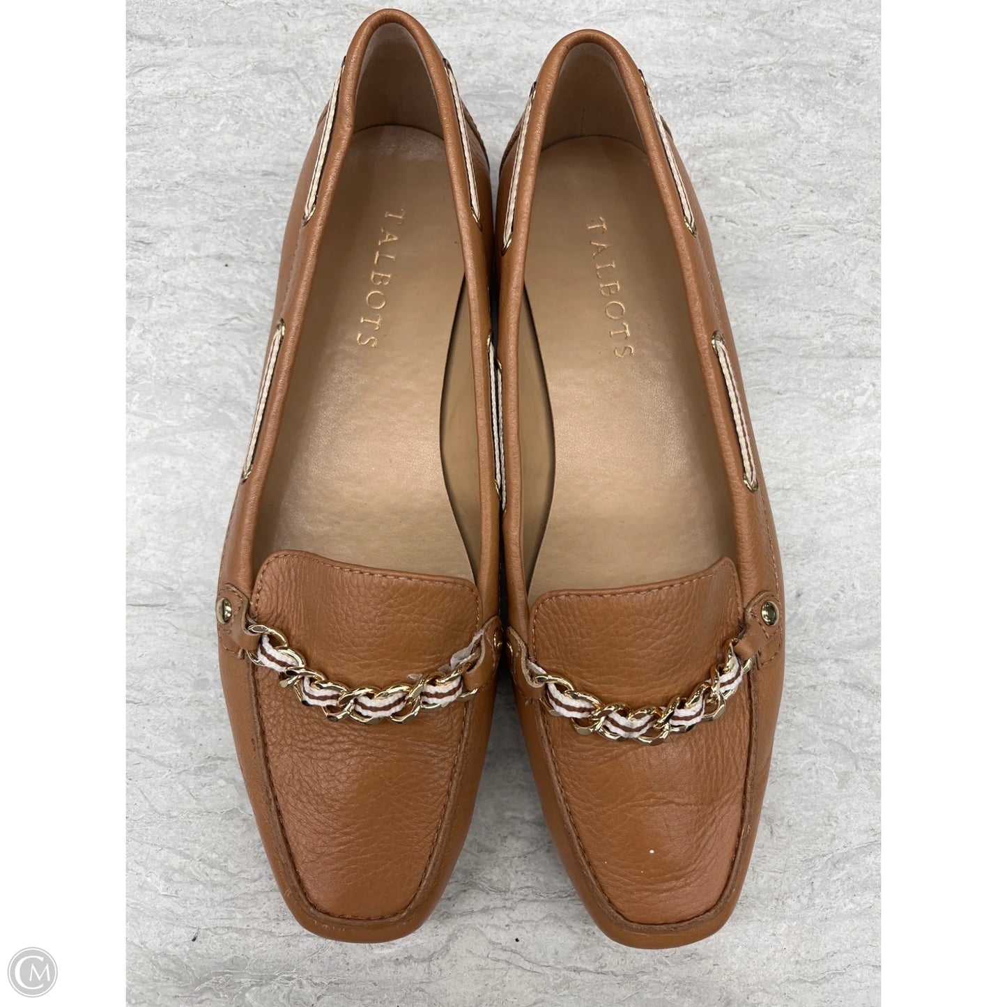 Shoes Flats By Talbots In Tan, Size: 9.5