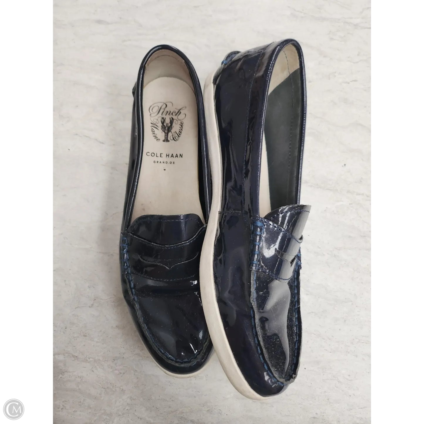 Shoes Flats By Cole-haan In Navy, Size: 9.5