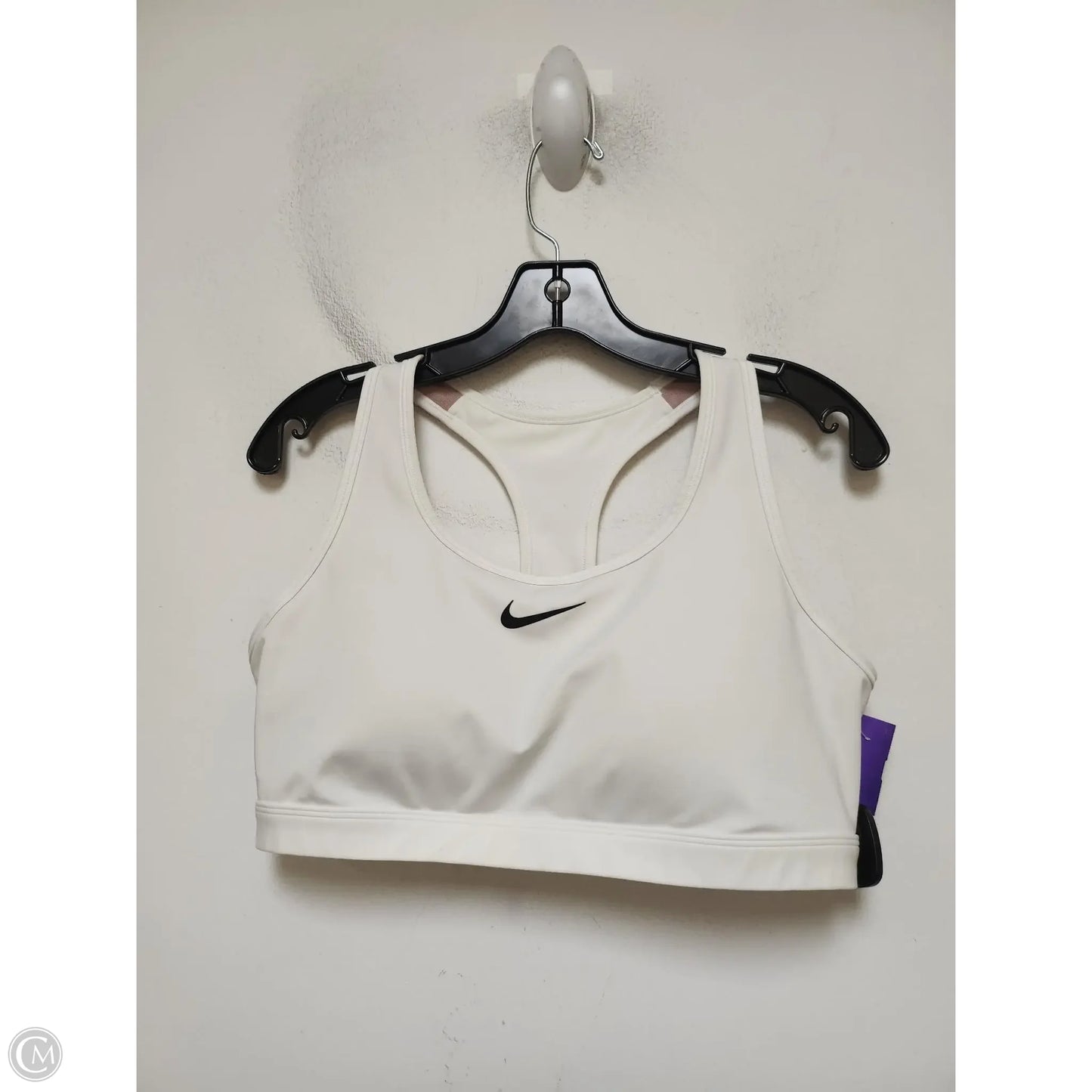 Athletic Tank Top By Nike Apparel In White, Size: Xl
