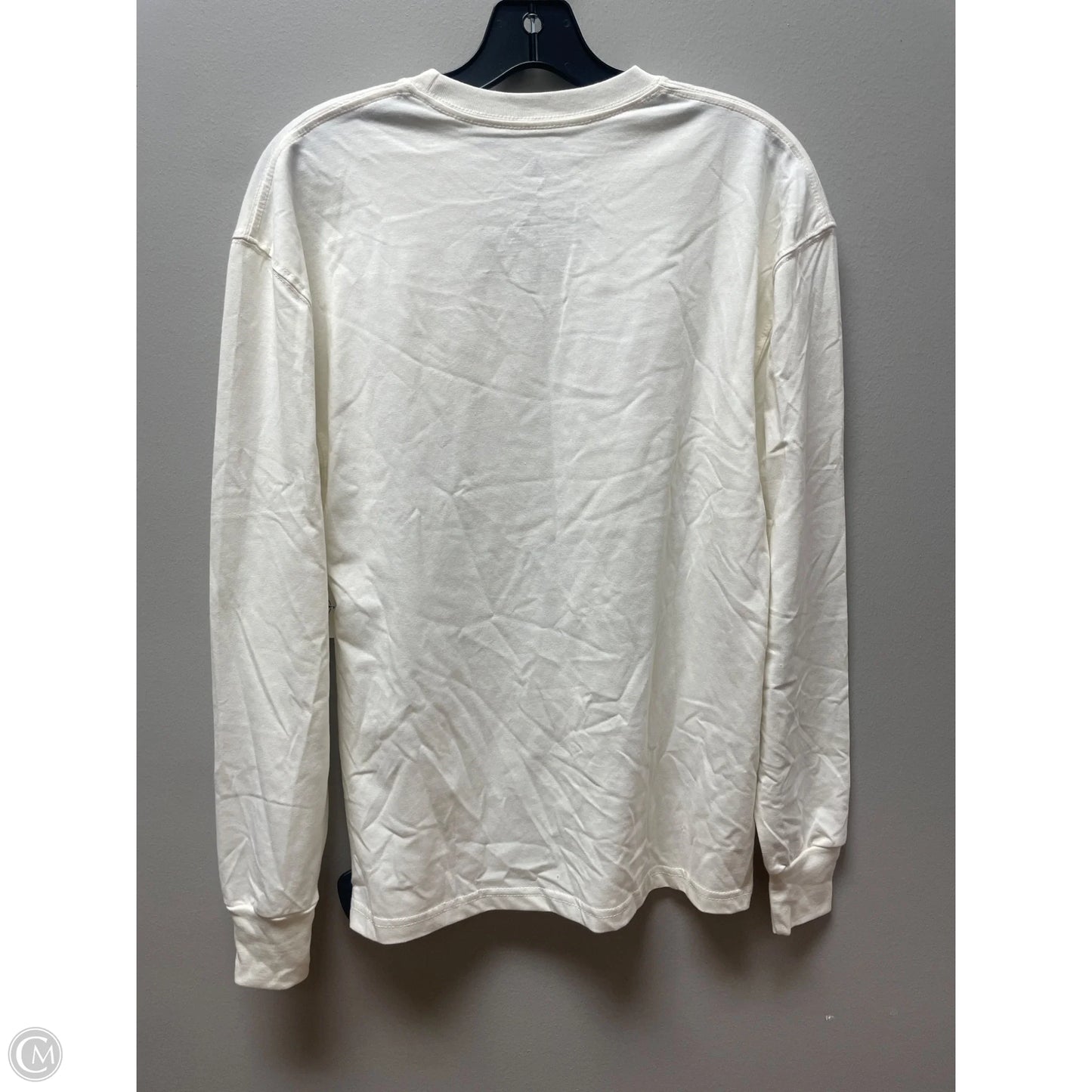 Top Long Sleeve By Walt Disney In Cream, Size: Xs