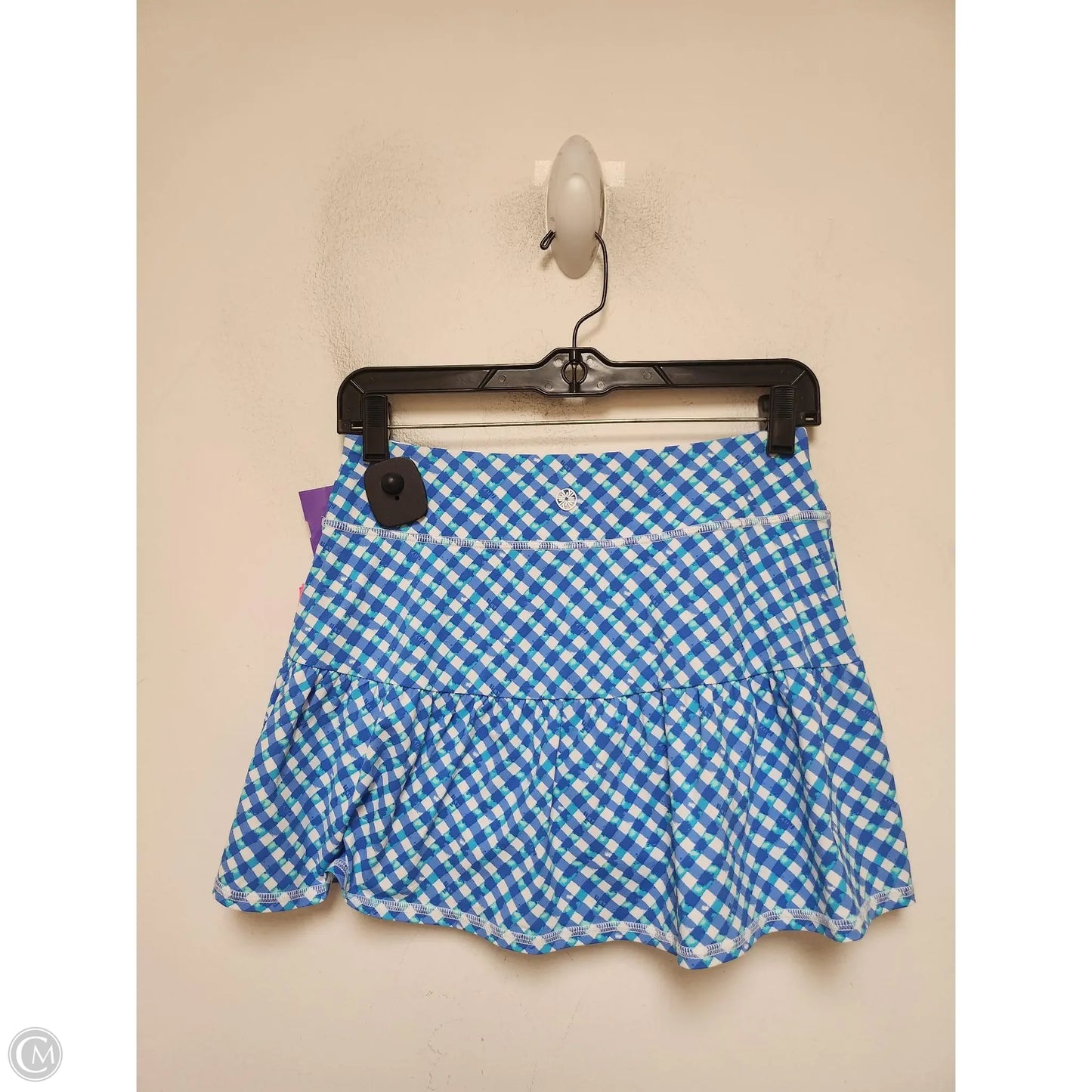 Skirt Designer By Lilly Pulitzer In Checkered Pattern, Size: Xs