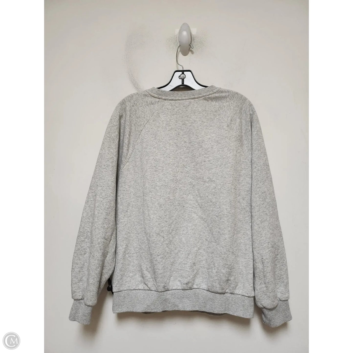 Sweatshirt Crewneck By Target-designer In Grey, Size: M