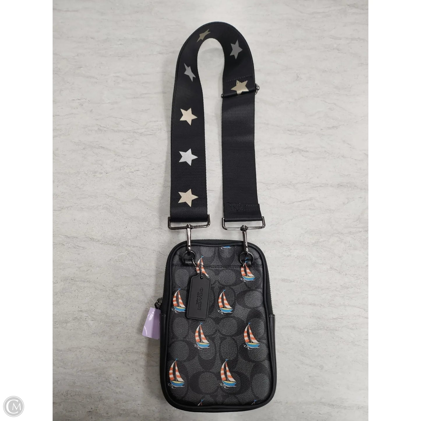 Crossbody Designer By Coach, Size: Small