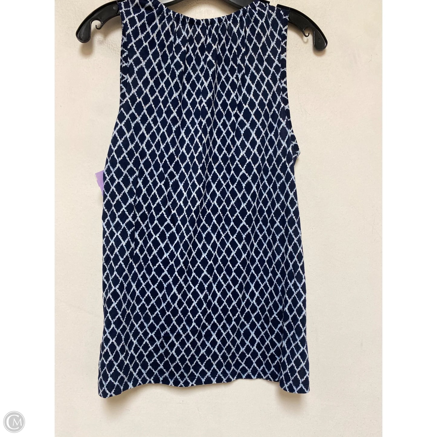 Top Sleeveless By Michael By Michael Kors In Blue, Size: S