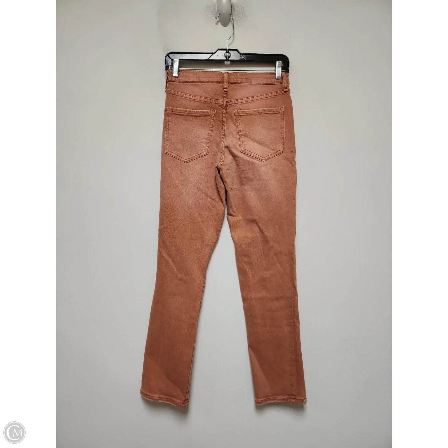Jeans Skinny By Sam Edelman In Orange Denim, Size: 2