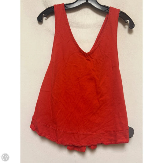 Top Sleeveless By We The Free In Red, Size: S