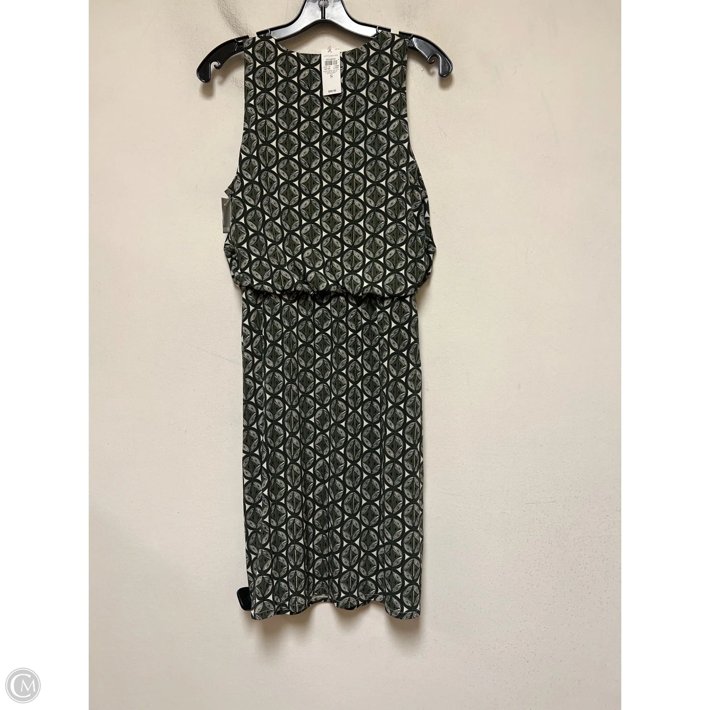 Dress Casual Short By Ann Taylor In Green, Size: S