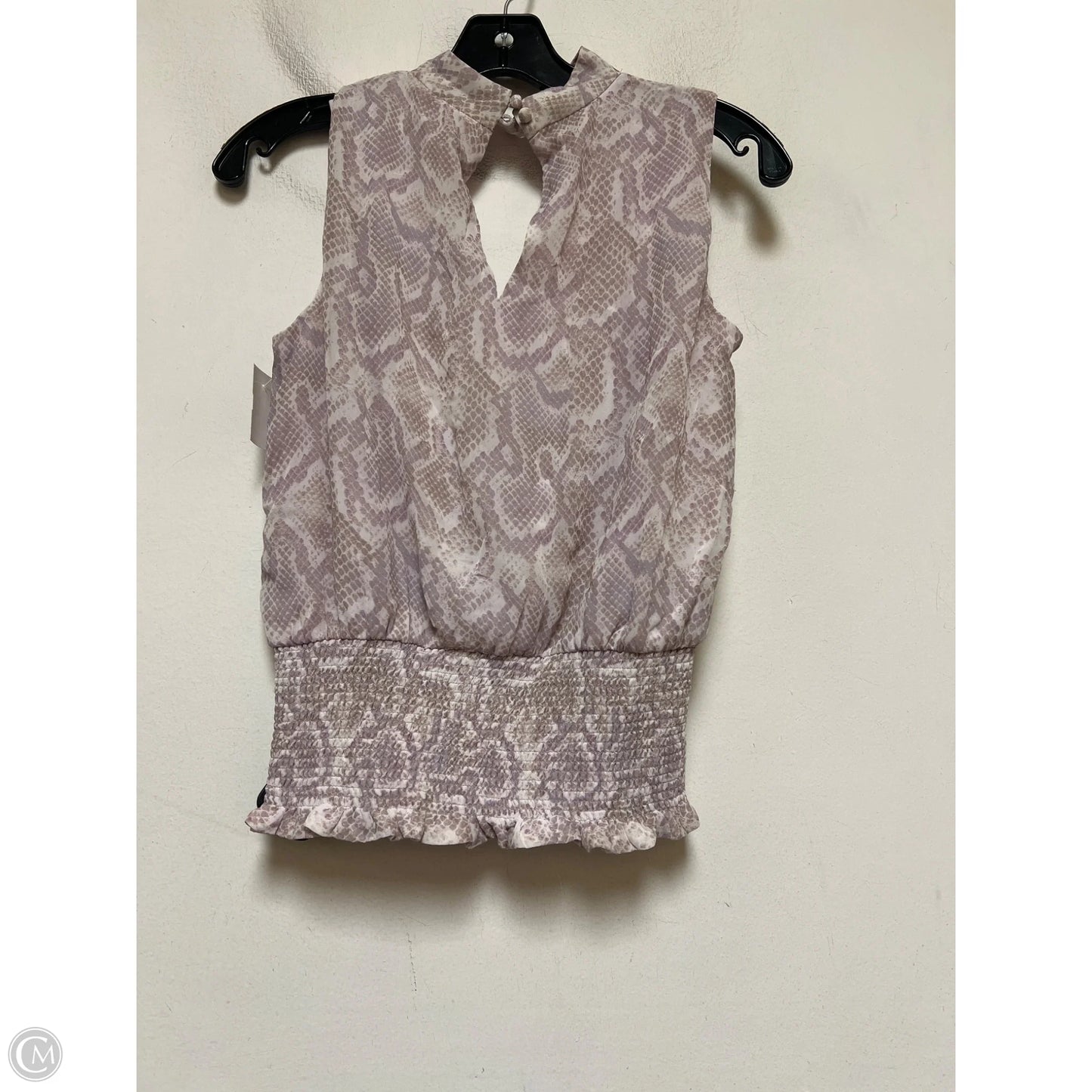 Top Sleeveless By White House Black Market In Purple, Size: Xs