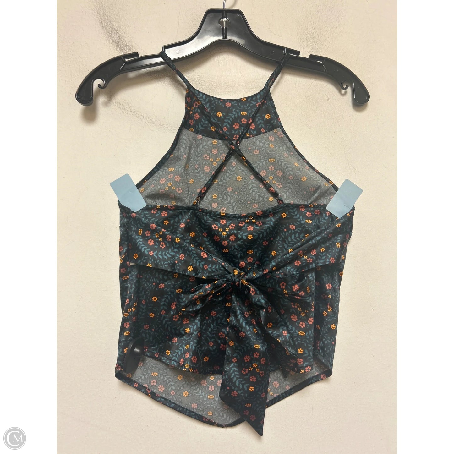 Top Sleeveless By Free People In Floral Print, Size: Xs