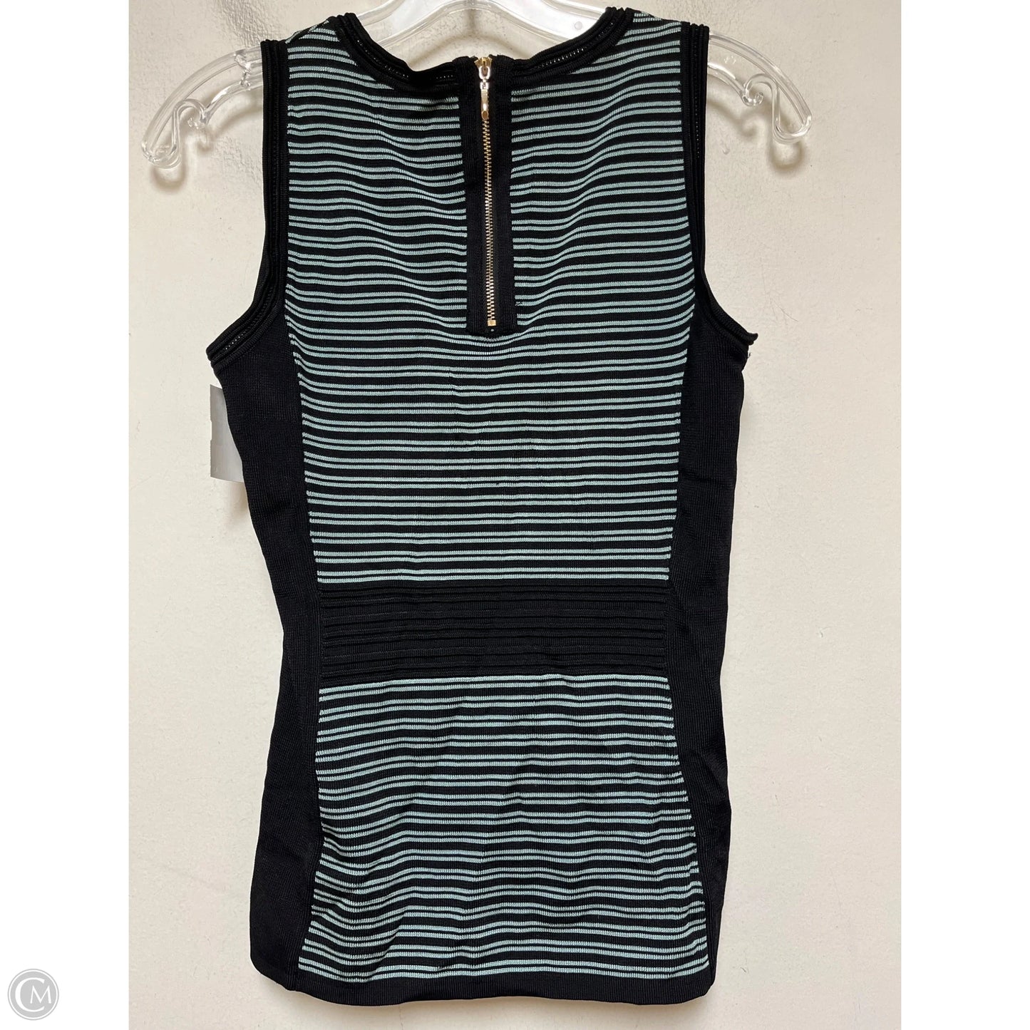 Top Sleeveless By White House Black Market In Striped Pattern, Size: Xs