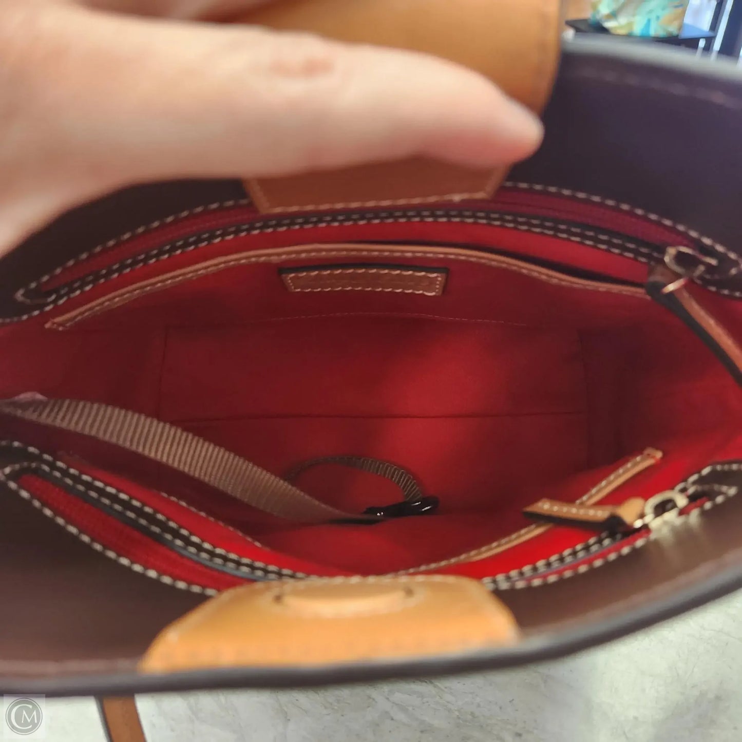Crossbody Designer By Dooney And Bourke, Size: Small