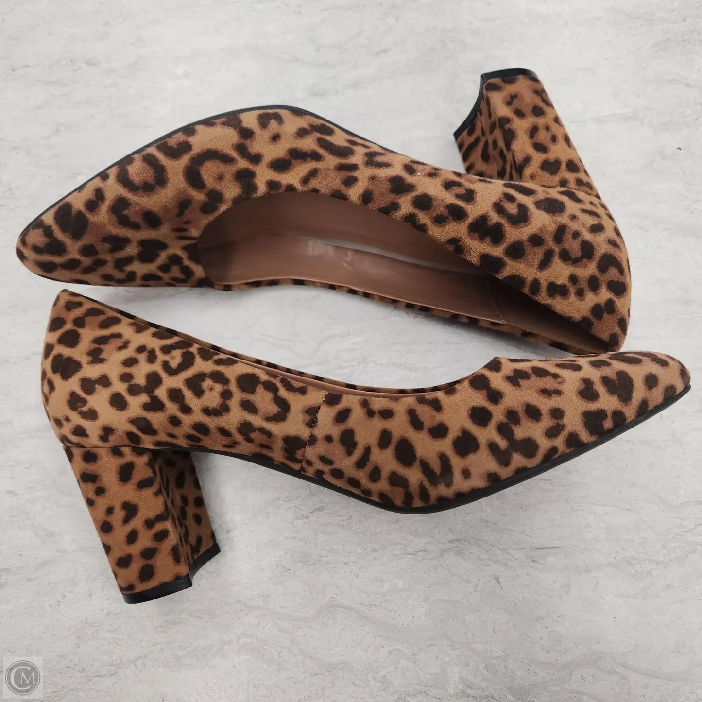 Shoes Heels Block By Aerosoles In Animal Print, Size: 9.5