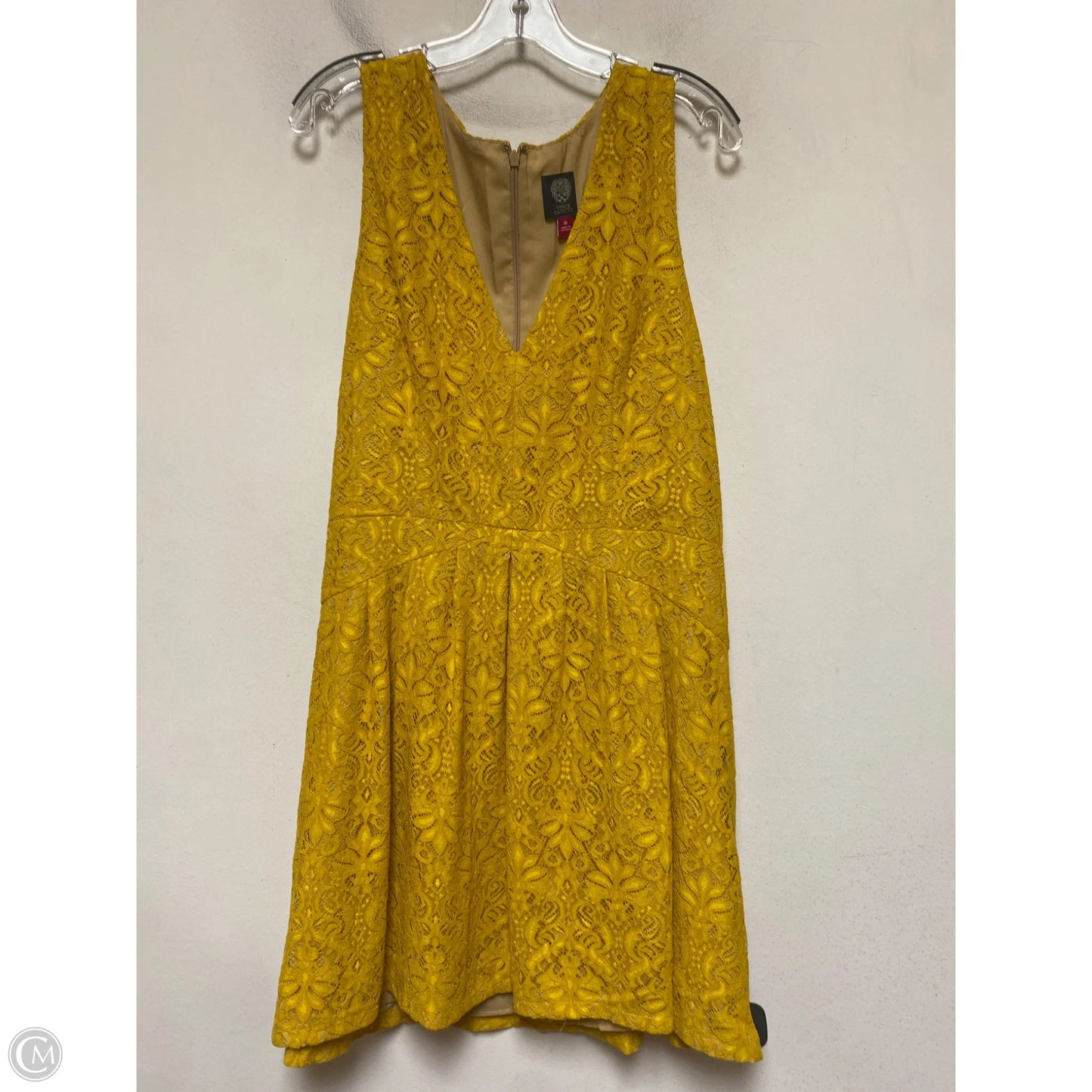 Dress Casual Short By Vince Camuto In Yellow, Size: 2x