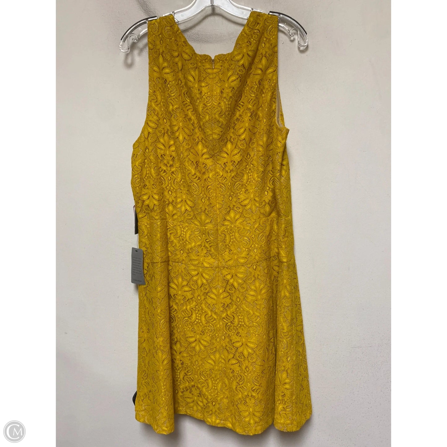 Dress Casual Short By Vince Camuto In Yellow, Size: 2x