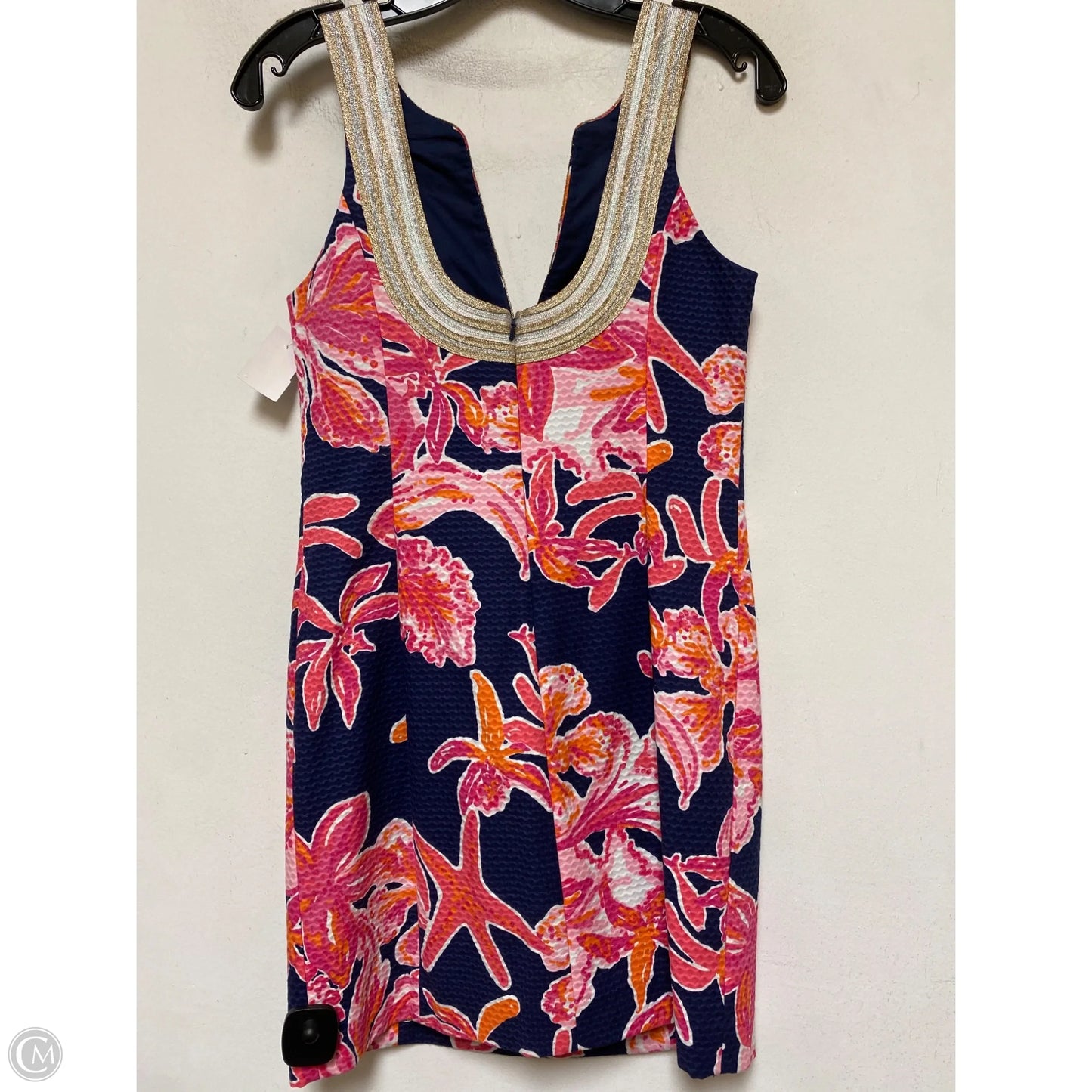 Dress Designer By Lilly Pulitzer In Blue & Pink, Size: 2