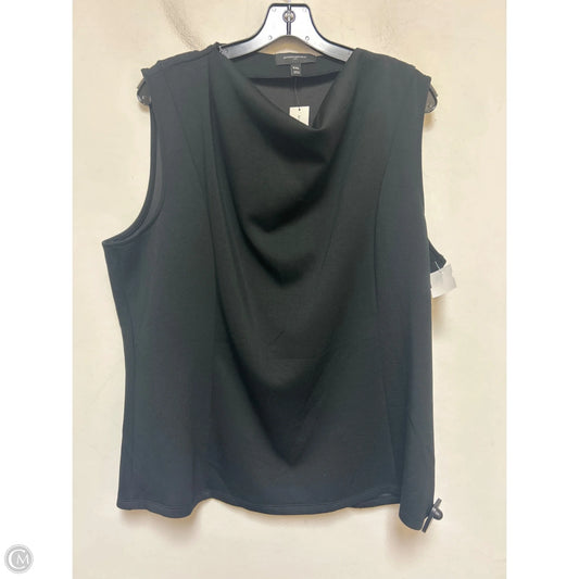 Top Sleeveless By Banana Republic In Black, Size: Xxl