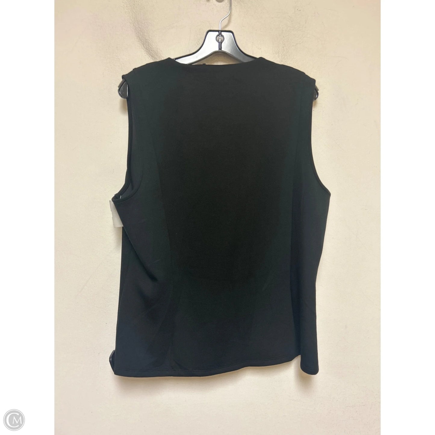 Top Sleeveless By Banana Republic In Black, Size: Xxl