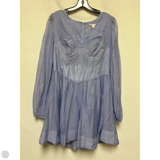 Dress Casual Short By Gianni Bini In Purple, Size: Xl