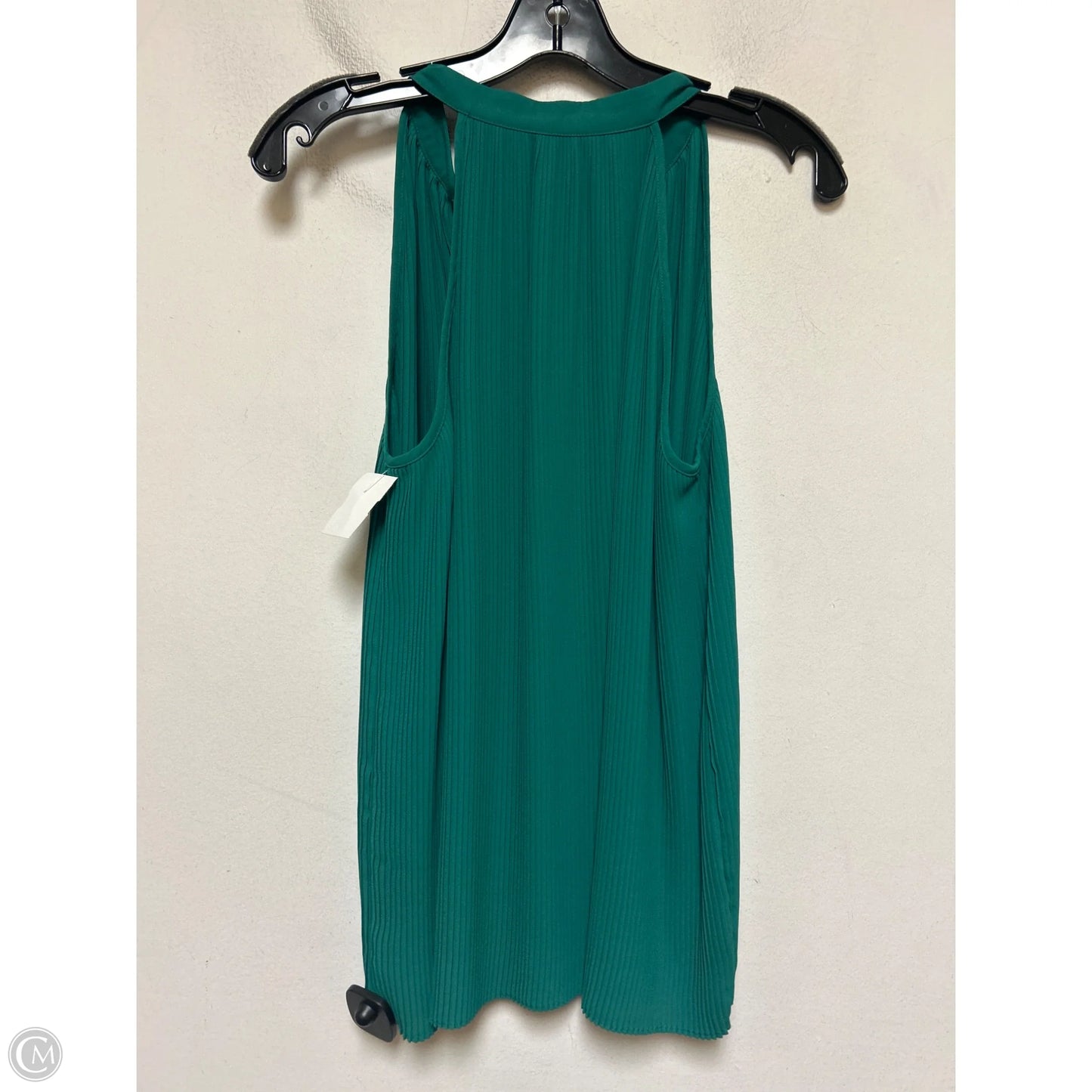 Top Sleeveless By Banana Republic In Green, Size: M