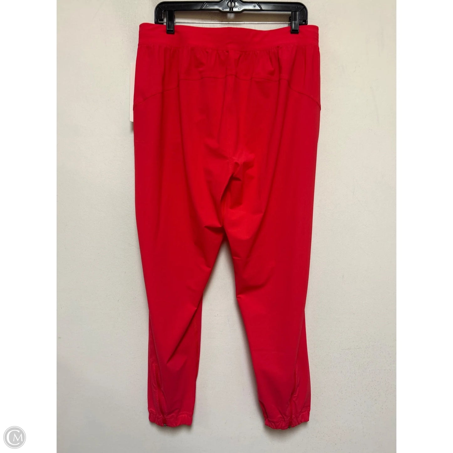 Athletic Pants By Lululemon In Coral, Size: 12