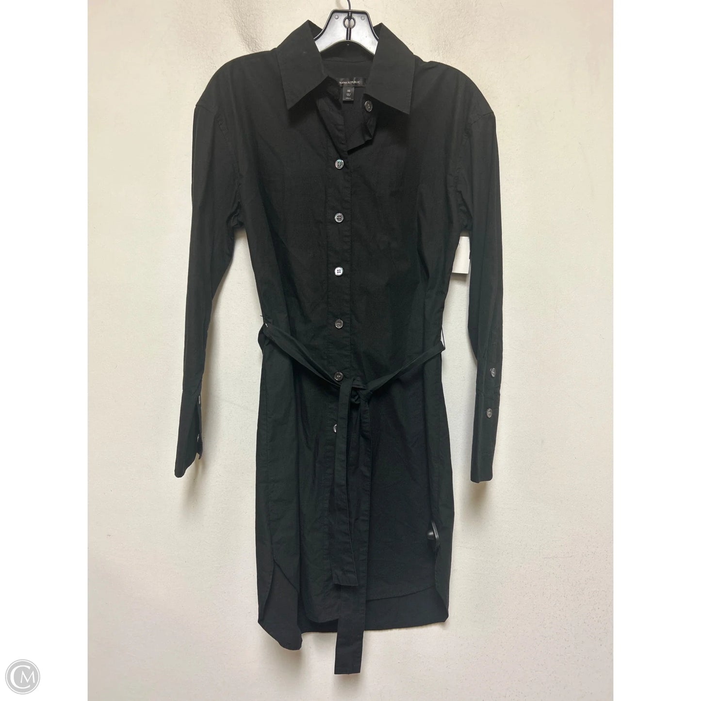 Dress Casual Short By Banana Republic In Black, Size: Xs