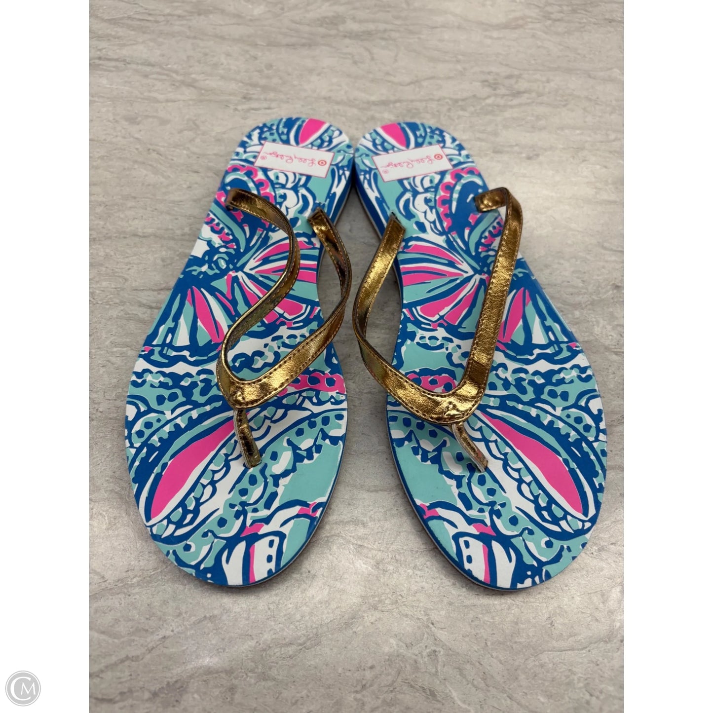 Sandals Flip Flops By Target-designer In Multi-colored, Size: 8