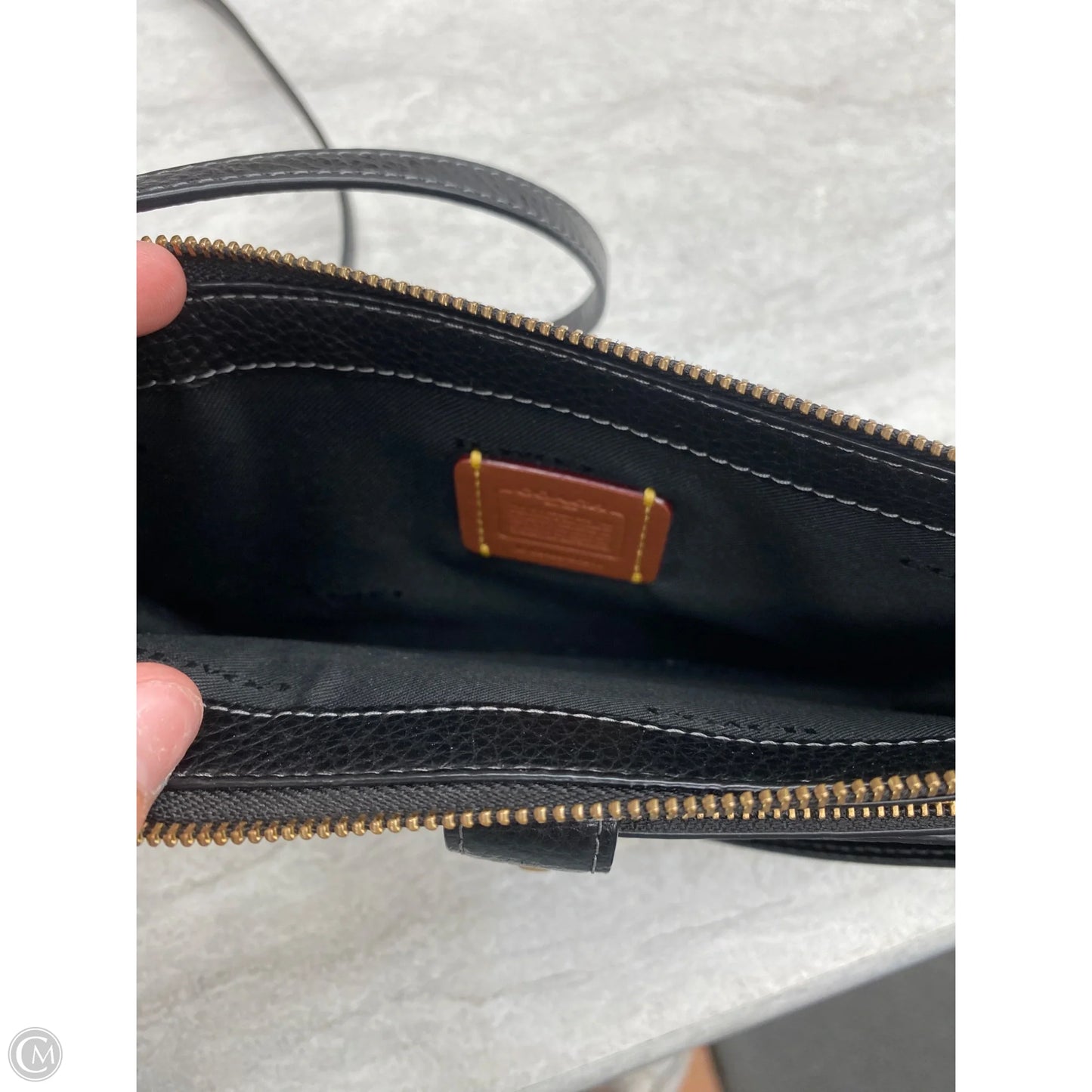 Crossbody Designer By Coach, Size: Small