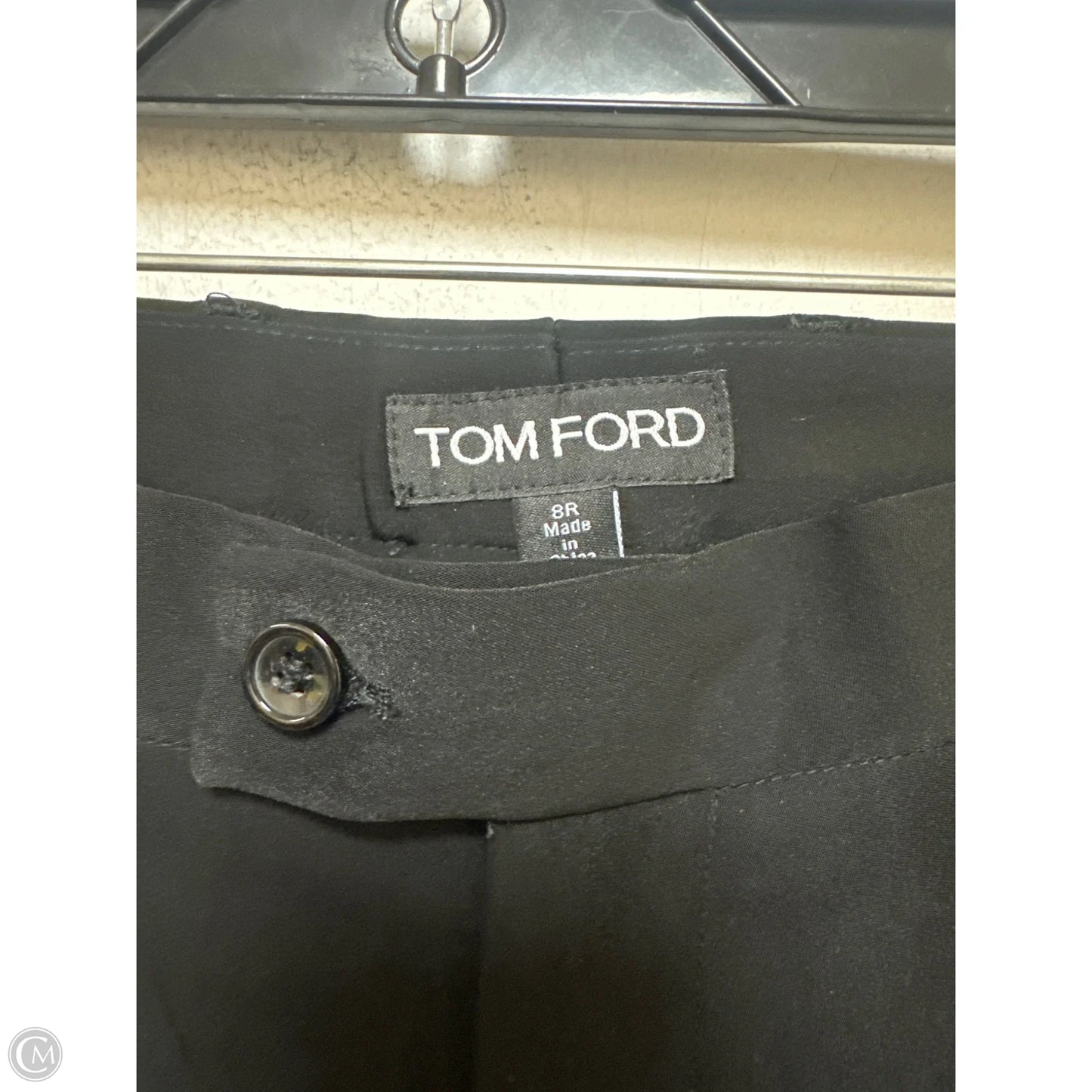 Pants Luxury Designer By Tom Ford In Black, Size: 8