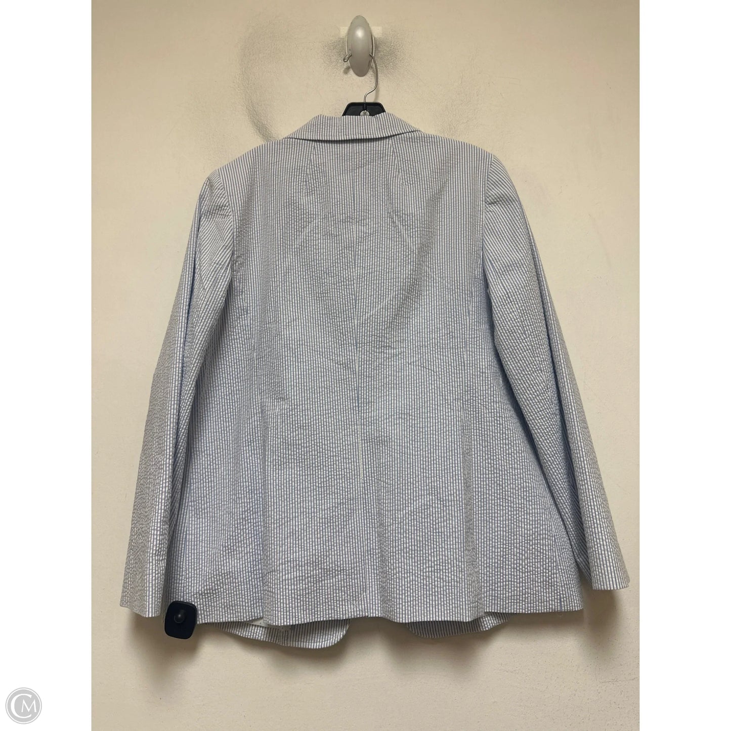 Blazer By Talbots In Striped Pattern, Size: Xl